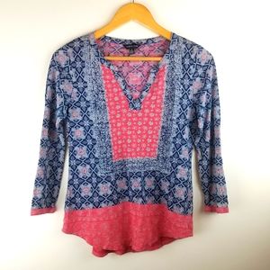 Lucky Brand Boho Top Small